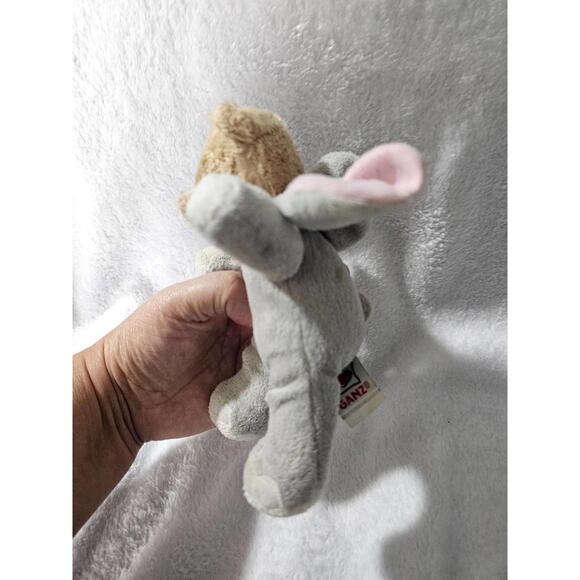 Ganz Wee Bears Village Elephant Costume Plush Teddy Bear Toy Gray Ears & Tail 7" - Picture 7 of 13